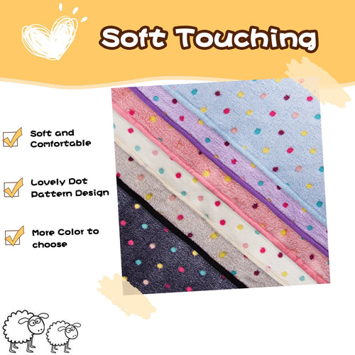 Luxmo 2 Pack Blanket Pet Blanket, Small, Gray